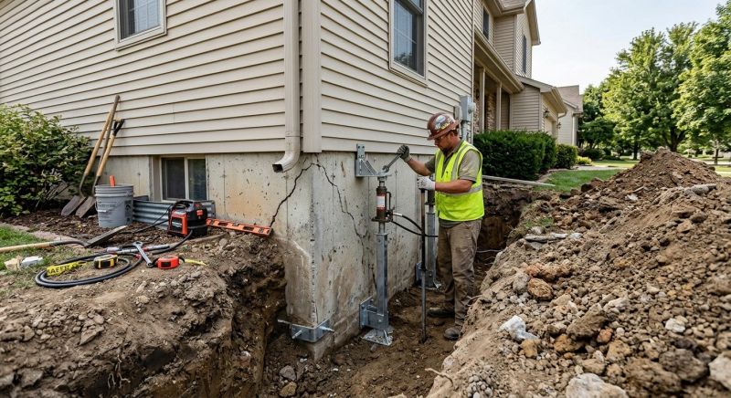 Basement Foundation Repair in Monroe, CT