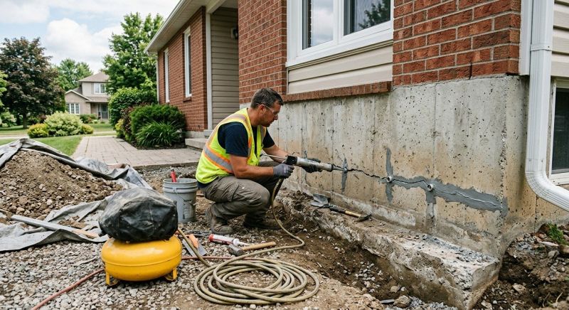 Basement Foundation Repair in Naugatuck, CT