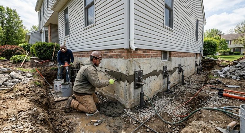 Basement Foundation Repair in Seymour, CT