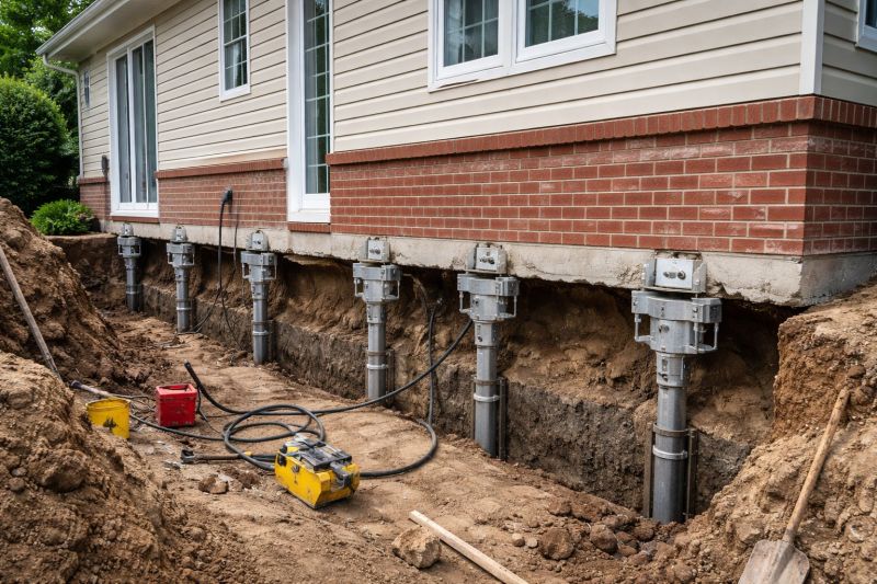 Basement Underpinning in Brookfield, CT