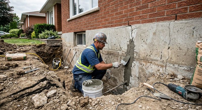 Building Foundation Repair in Cornwall Bridge, CT