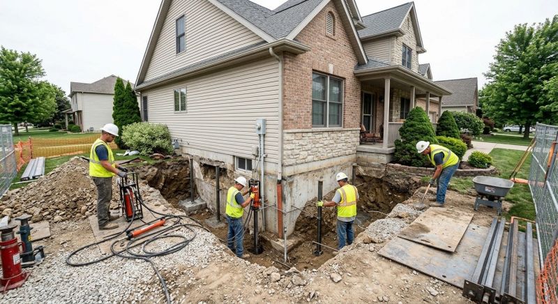 Building Foundation Repair in Oakville, CT