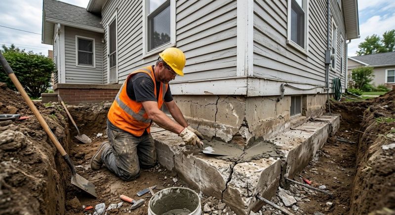 Building Foundation Repair in Plymouth, CT