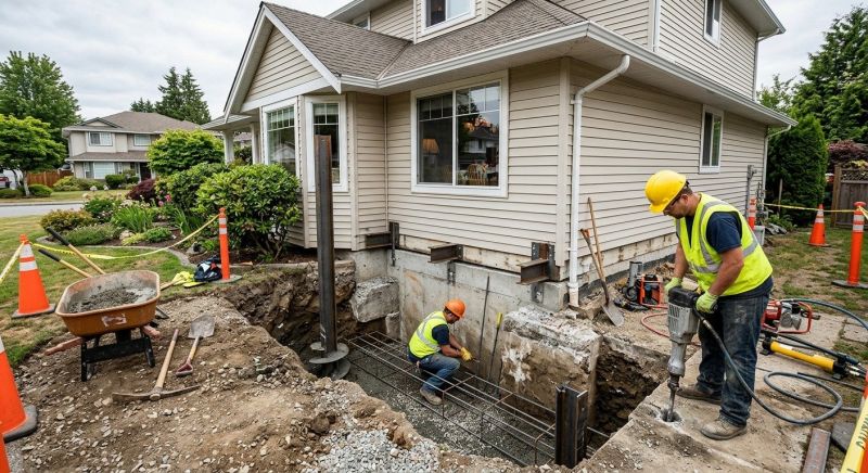 Building Foundation Repair in Trumbull, CT