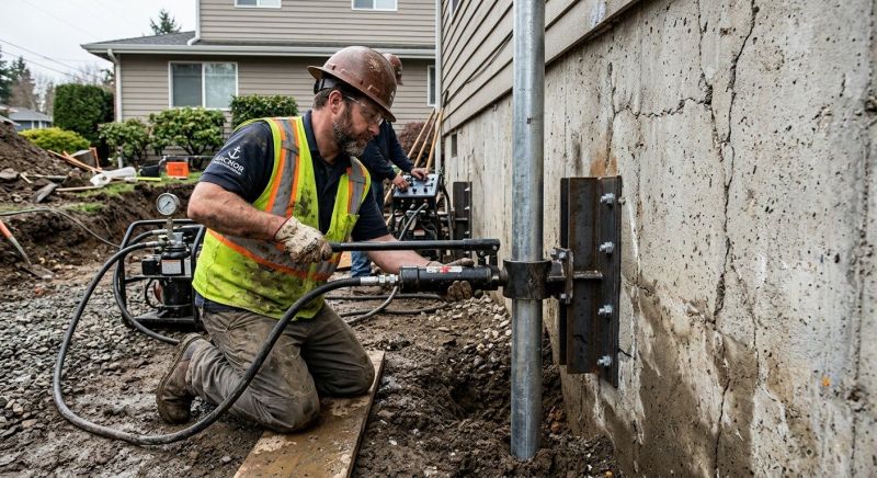Concrete Foundation Leveling in Oxford, CT