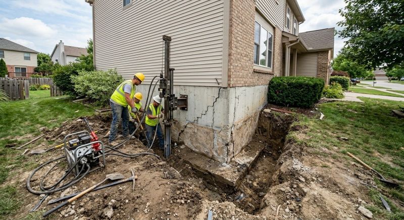Concrete Foundation Repair in Waterbury, CT