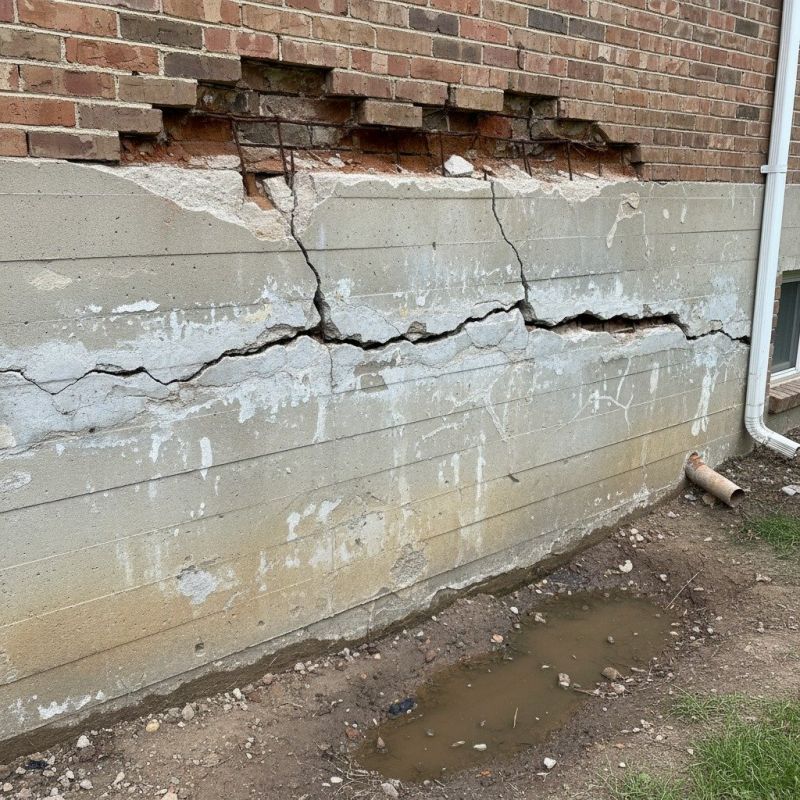 Cracked Foundation Repair in Danbury, CT
