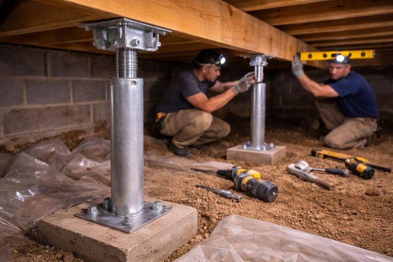 Crawlspace Structural Repair in Brookfield, CT