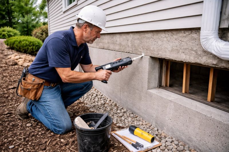Foundation Crack Sealing in Brookfield, CT