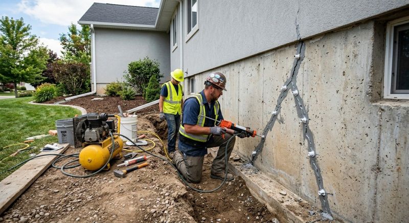 Foundation Damage Repair in Brookfield, CT
