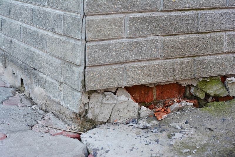 Foundation Damage Repair in Northfield, CT