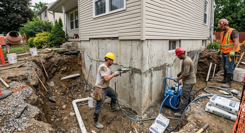Foundation Damage Repair in South Kent, CT