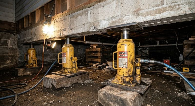 Foundation Jacking in Bethany, CT