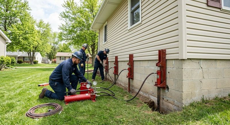 Foundation Jacking in Bethany, CT