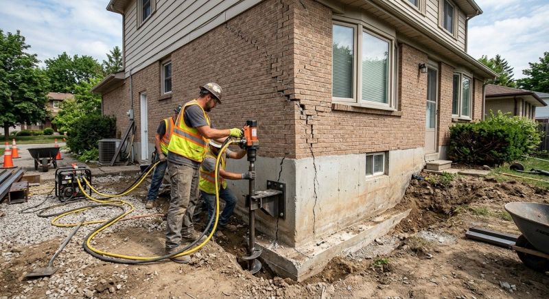 Foundation Lifting in Pound Ridge, NY