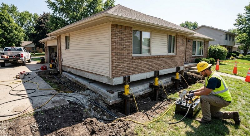 Foundation Lifting in Washington, CT