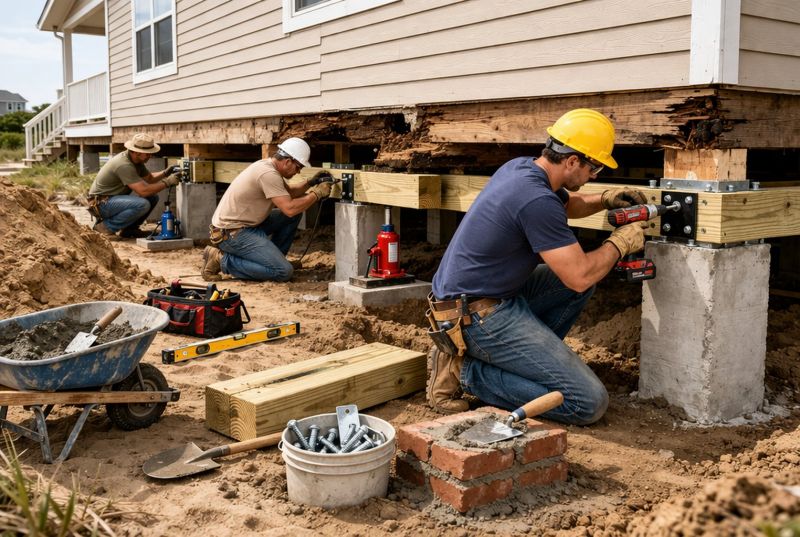 Foundation Raising in Lagrangeville, NY