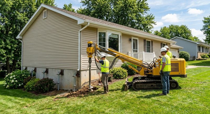 Foundation Raising in Woodbury, CT