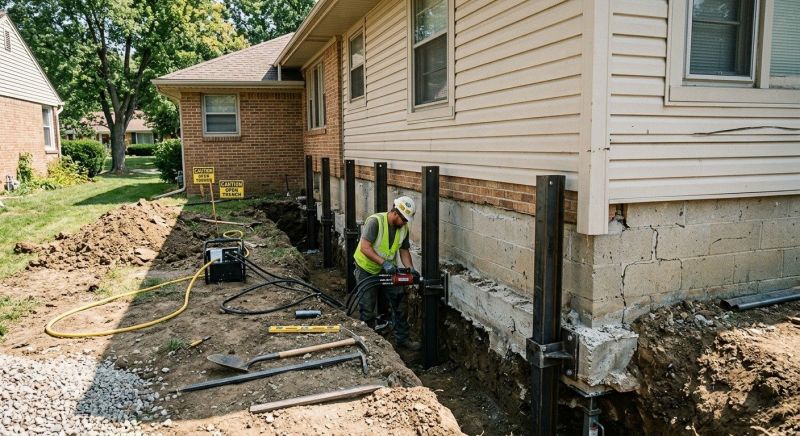 Foundation Renovation in Brookfield, CT