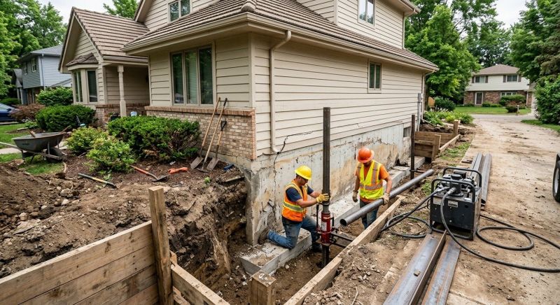 Foundation Repair in Bethlehem, CT
