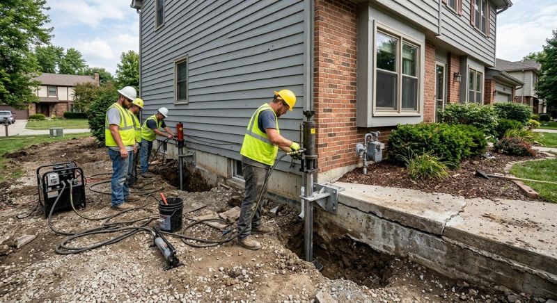 Foundation Stabilizing in Danbury, CT