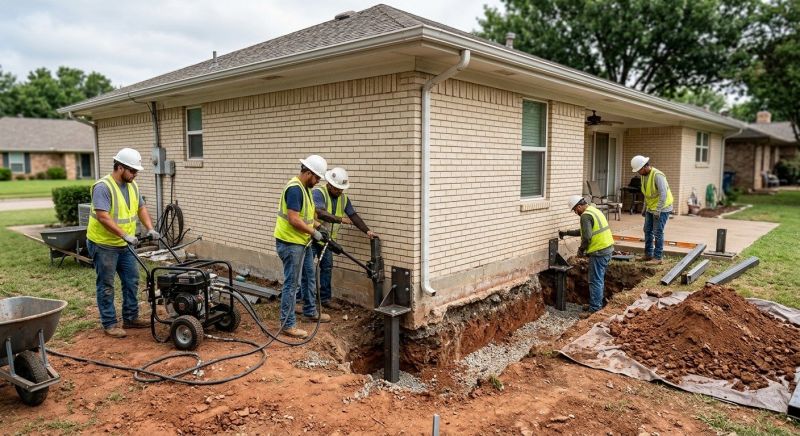 Foundation Stabilizing in Hopewell Junction, NY