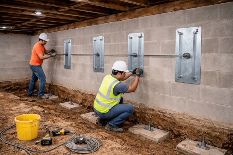 Foundation Stabilizing in Pound Ridge, NY