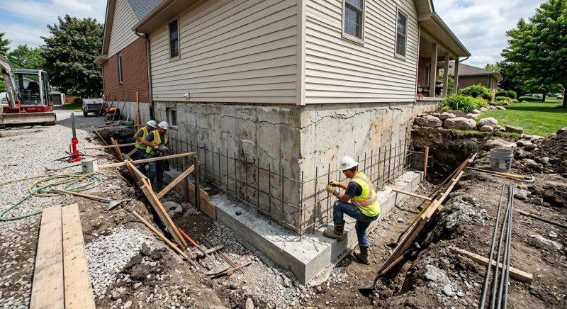 Foundation Strengthening in Brookfield, CT