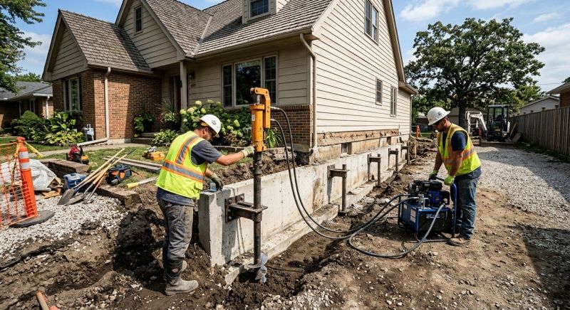 Foundation Strengthening in Brookfield, CT