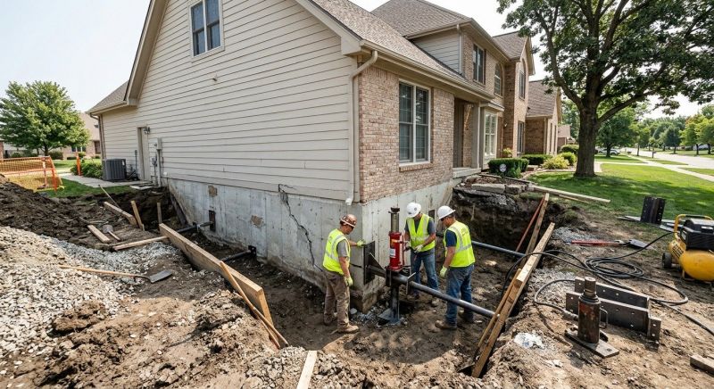 Foundation Structural Repair in Danbury, CT
