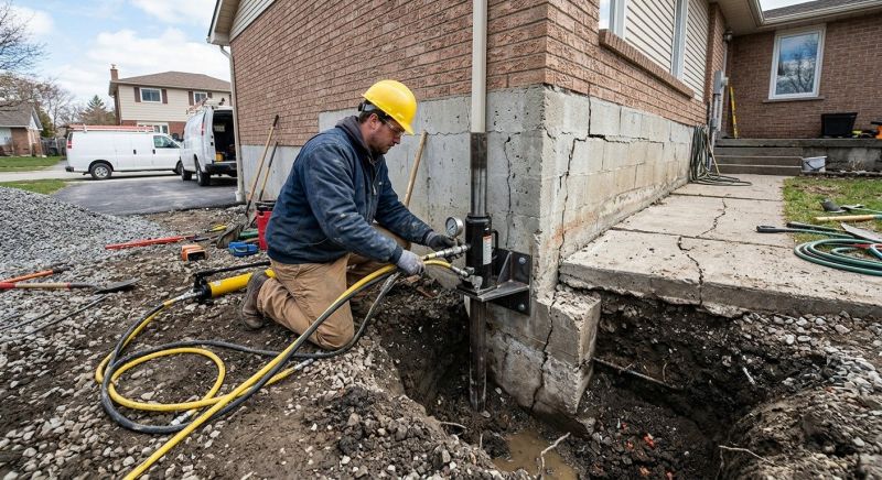 Foundation Structural Repair in Oakville, CT