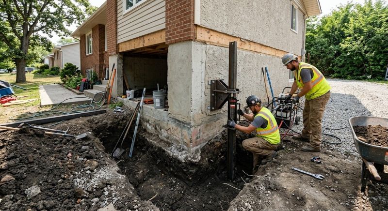 Foundation Structural Repair in Waterbury, CT
