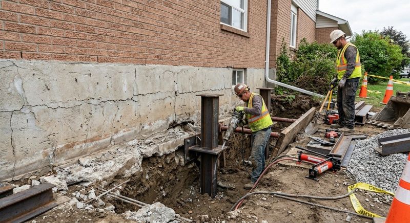Foundation Structural Repair in Woodbridge, CT