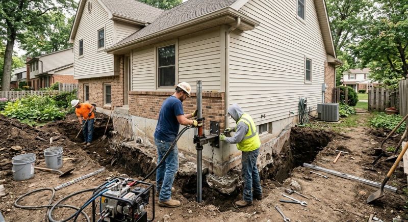 Home Foundation Repair in Bridgewater, CT
