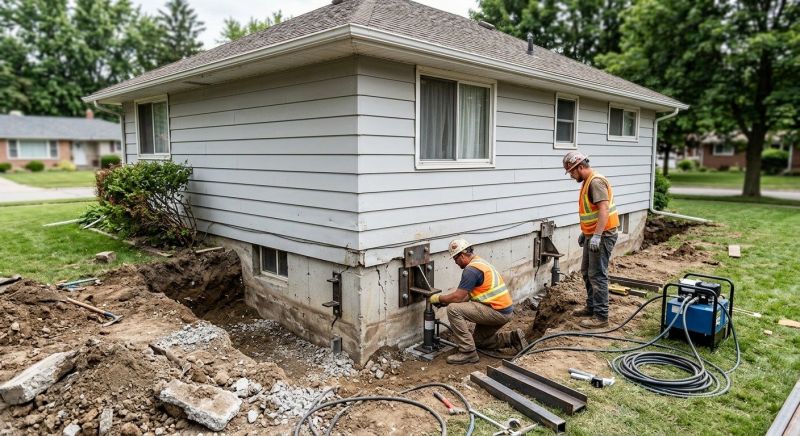 House Foundation Repair in Litchfield, CT
