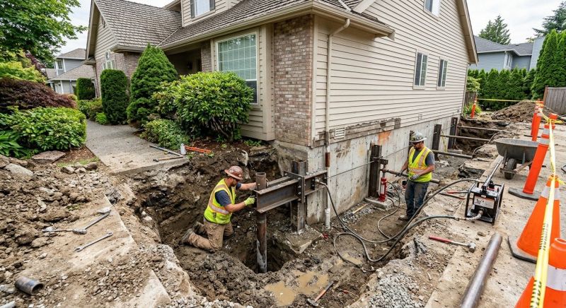 Residential Foundation Repair in Brookfield, CT