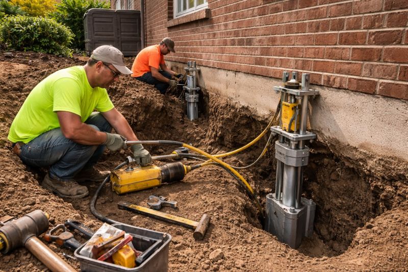 Settling Foundation Service in Middlebury, CT
