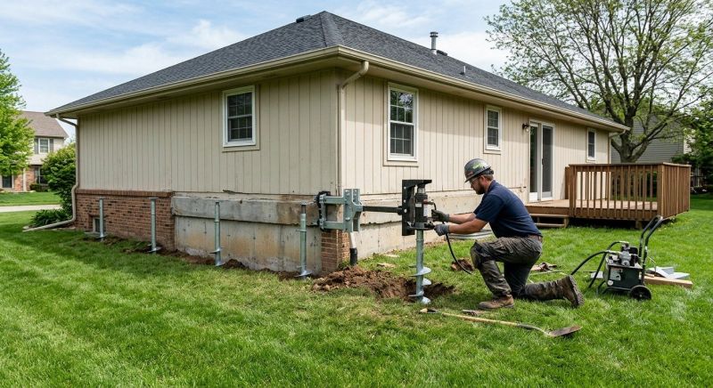 Settling Foundation Service in Sherman, CT