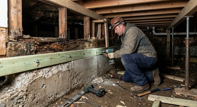 Sinking Foundation Repair in Terryville, CT