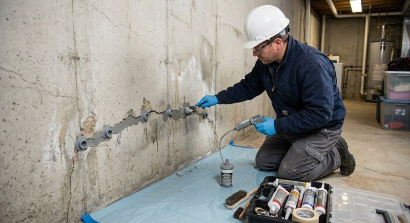Structural Crack Repair in Brookfield, CT