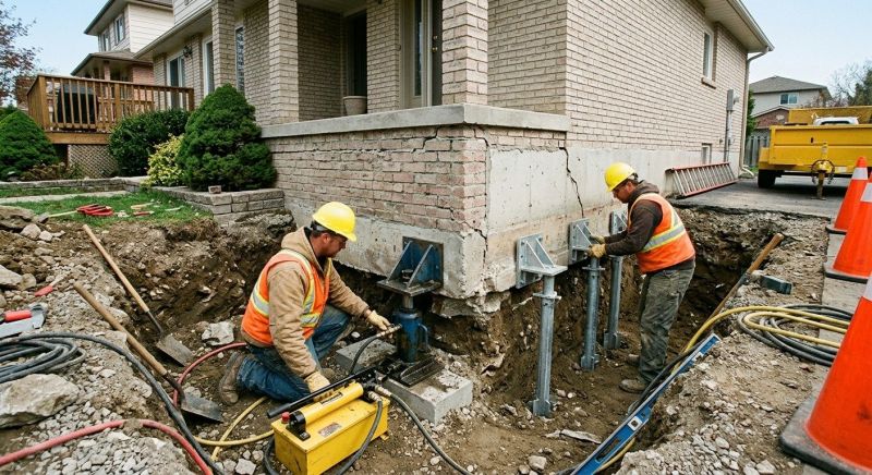 Structural Foundation Repair in Ansonia, CT