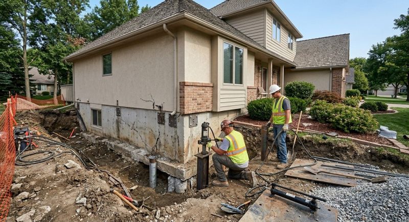 Structural Foundation Repair in New Fairfield, CT