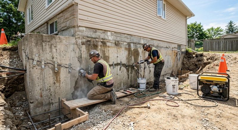 Structural Foundation Repair in Newtown, CT