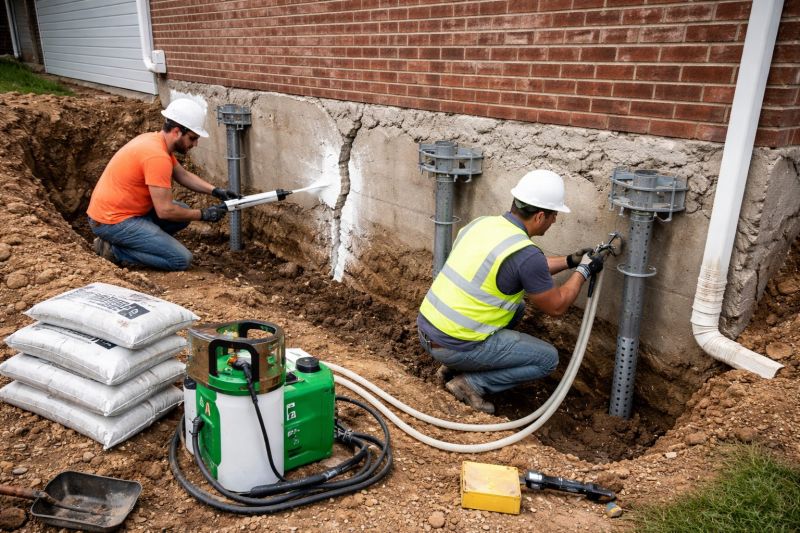 Structural Foundation Repair in Waterbury, CT