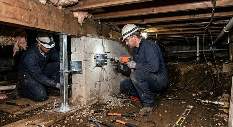 Structural Foundation Repair in Woodbridge, CT