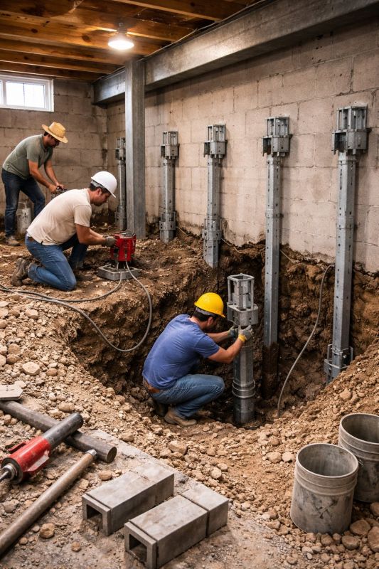 Structural Underpinning in Brookfield, CT